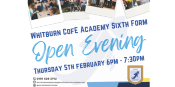 Read more about Sixth Form Open Evening – Thurs 5th February